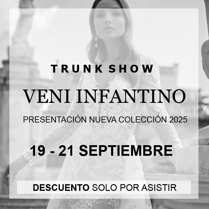 trunk show en murcia vestidos de novia de la firma veni infantino